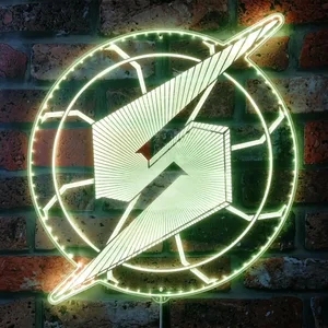 Metroid Prime Logo RGB LED Sign