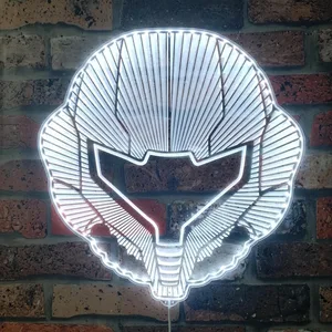 Metroid Samus RGB LED Sign