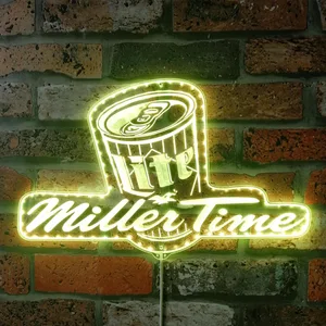 Miller Lite Miller Time RGB LED Sign