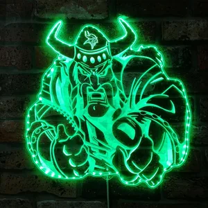 Minnesota Vikings NFL RGB LED Sign