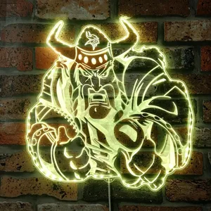 Minnesota Vikings NFL RGB LED Sign