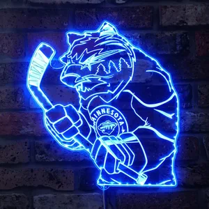 Minnesota Wild Bardown RGB LED Sign
