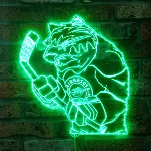 Minnesota Wild Bardown RGB LED Sign