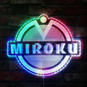 Miroku Firearms Logo RGB LED Sign