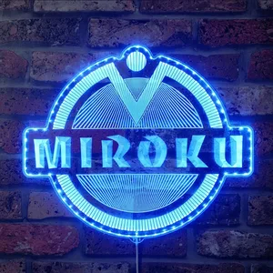 Miroku Firearms Logo RGB LED Sign