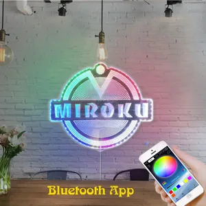Miroku Firearms Logo RGB LED Sign