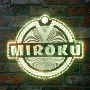 Miroku Firearms Logo RGB LED Sign