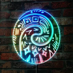 Moana Te Fiti's Heart RGB LED Sign