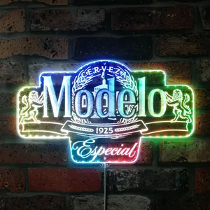 Modelo Especial Logo RGB LED Sign
