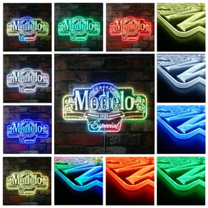 Modelo Especial Logo RGB LED Sign