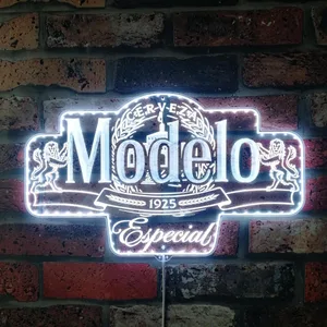 Modelo Especial Logo RGB LED Sign