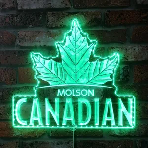 Molson Canadian Logo RGB LED Sign