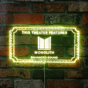 Monolith Theater Sign RGB LED Sign