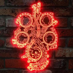 Monster Hunter Wilds Logo RGB LED Sign