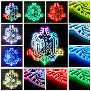 Monster Hunter World Logo RGB LED Sign