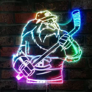 Montreal Canadiens Bardown RGB LED Sign
