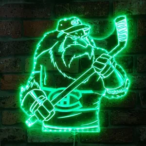Montreal Canadiens Bardown RGB LED Sign
