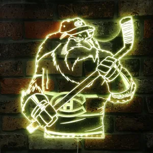 Montreal Canadiens Bardown RGB LED Sign
