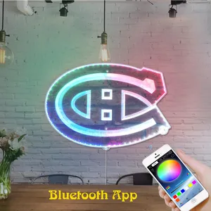 Montreal Canadiens Logo RGB LED Sign