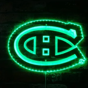 Montreal Canadiens Logo RGB LED Sign