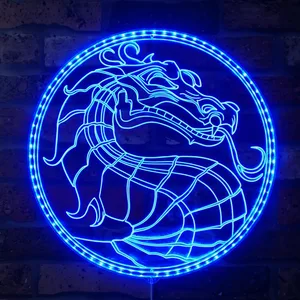 Mortal Kombat Dragon RGB LED Sign