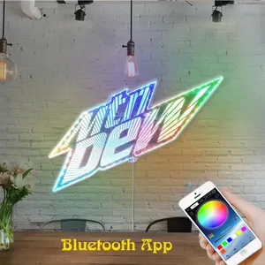 Mountain Dew Mtn Dew Logo RGB LED Sign