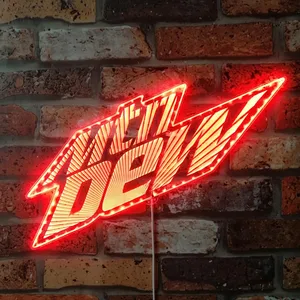 Mountain Dew Mtn Dew Logo RGB LED Sign