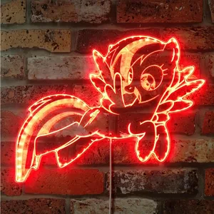 My Little Pony Rainbow Dash RGB LED Sign