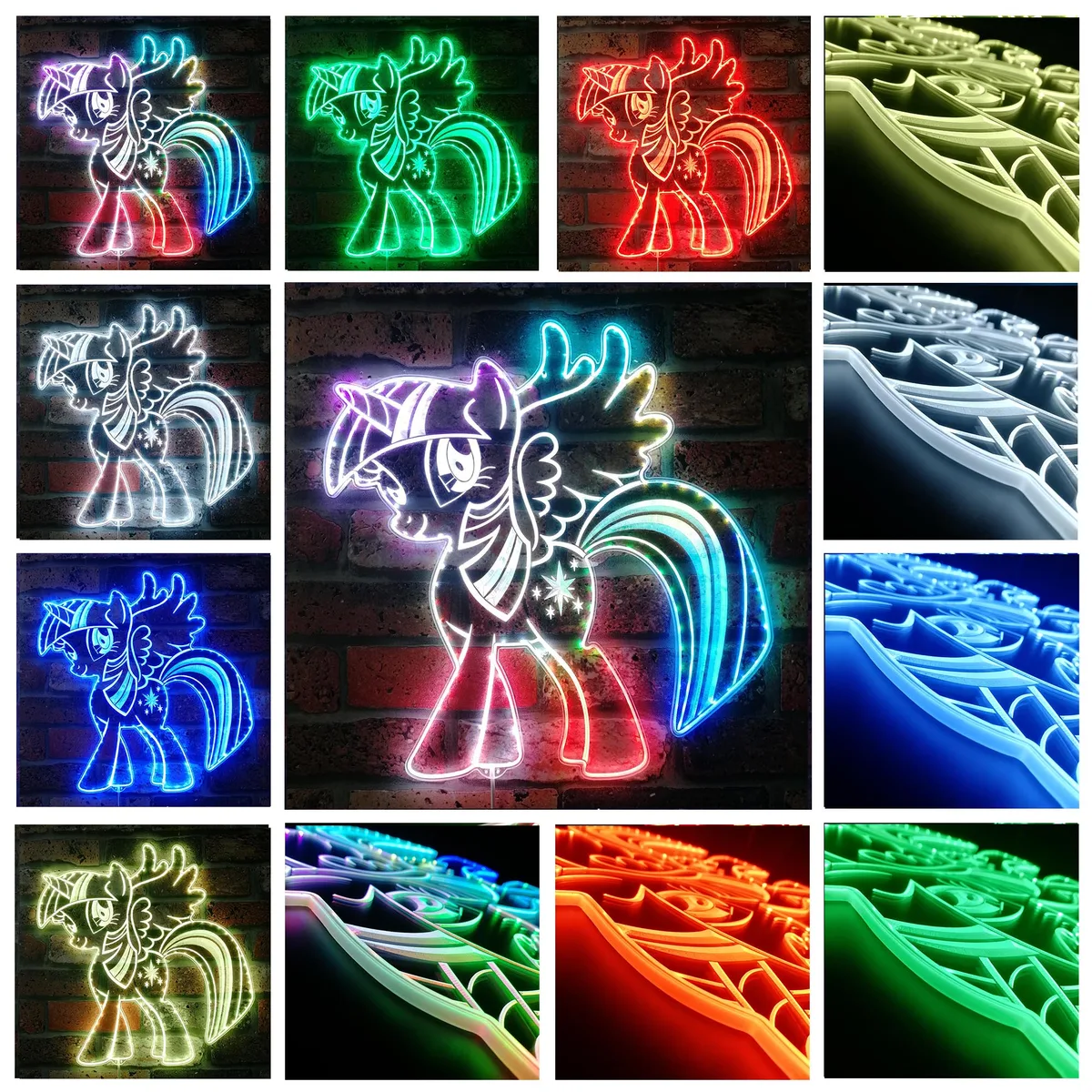 My Little Pony Twilight Sparkle RGB LED Sign