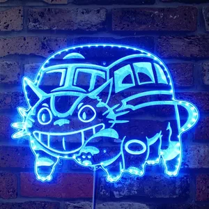 My Neighbor Totoro Cat Bus RGB LED Sign