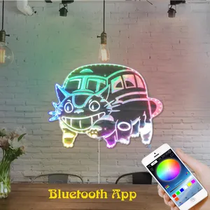 My Neighbor Totoro Cat Bus RGB LED Sign