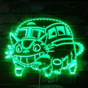 My Neighbor Totoro Cat Bus RGB LED Sign