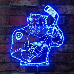Nashville Predators Bardown RGB LED Sign