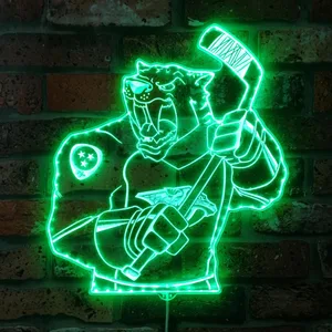 Nashville Predators Bardown RGB LED Sign