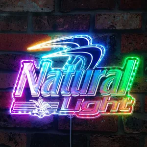 Natural Light Logo RGB LED Sign