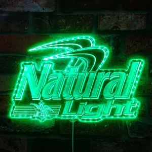 Natural Light Logo RGB LED Sign