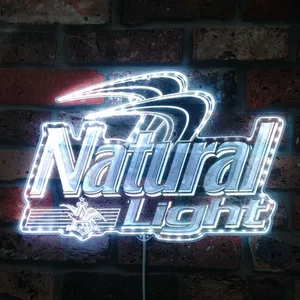 Natural Light Logo RGB LED Sign