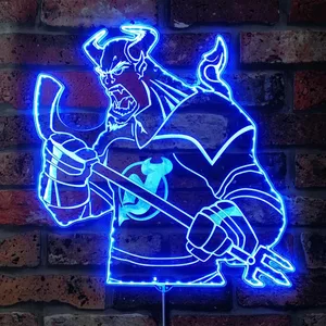 New Jersey Devils Bardown RGB LED Sign