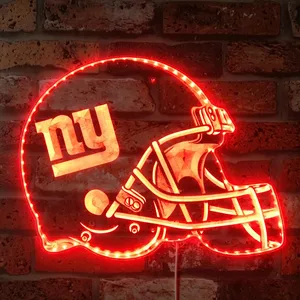 New York Giants Helmet Logo RGB LED Sign