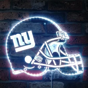 New York Giants Helmet Logo RGB LED Sign