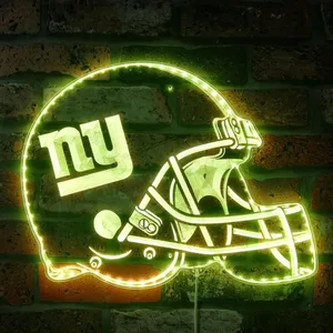 New York Giants Helmet Logo RGB LED Sign
