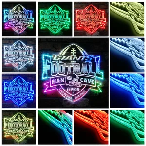 New York Giants Man Cave RGB LED Sign