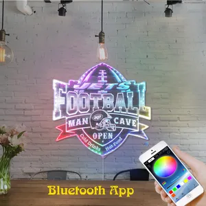 New York Jets Man Cave RGB LED Sign