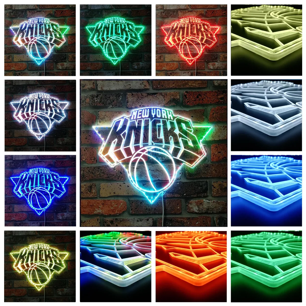 New York Knicks Logo RGB LED Sign
