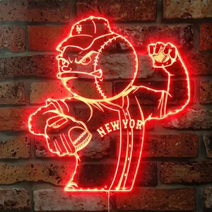 New York Mets Bardown RGB LED Sign