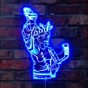 New York Rangers Bardown RGB LED Sign