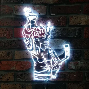 New York Rangers Bardown RGB LED Sign