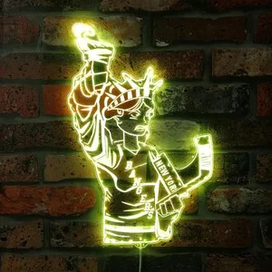 New York Rangers Bardown RGB LED Sign