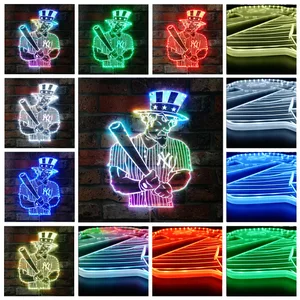 New York Yankees Bardown RGB LED Sign