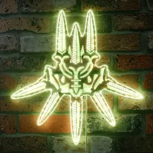 Nier Automata Logo RGB LED Sign